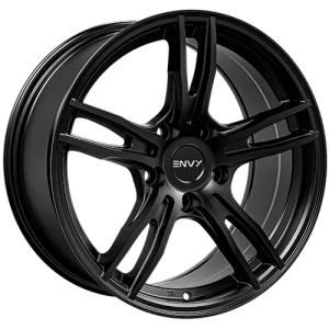Envy Wheels – EV-5 – Black – 15″x6.5″ 38mm – All weather Wheels – 546SB-AH15511464138